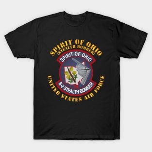 B2 - Spirit of Ohio Stealth Bomber T-Shirt